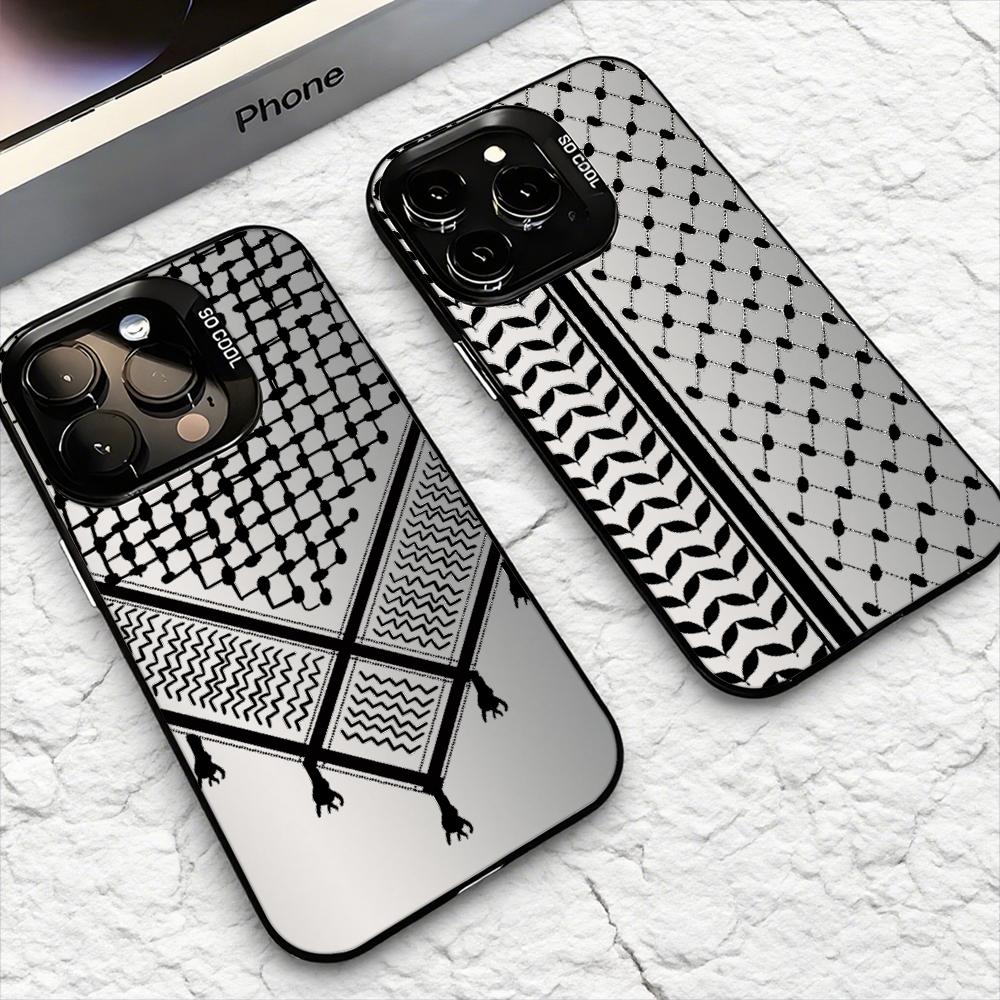 Phone Cases Iphone 15 - Keffiyeh P-Palestine Phone Case For IPhone
