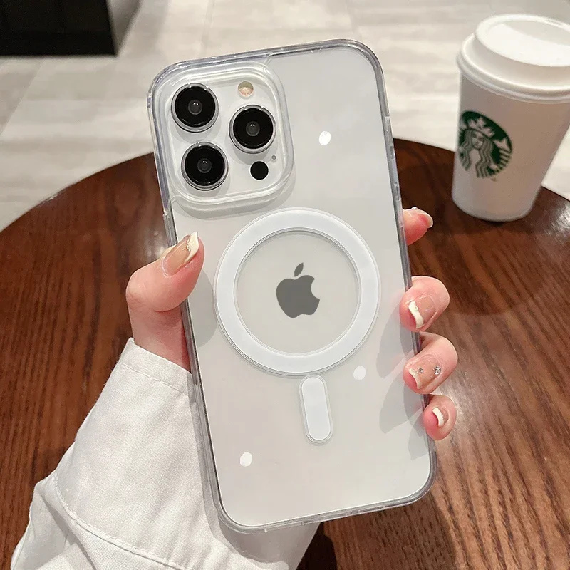 Phone Cases Magnetic - Wireless Charge Phone Case For iPhone