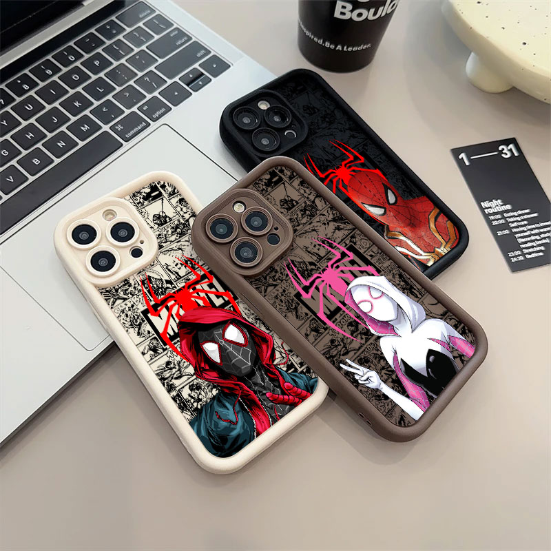 Spiderman Miles Morales Gwen M - огляд і ціна Phone Cases Iphone 15