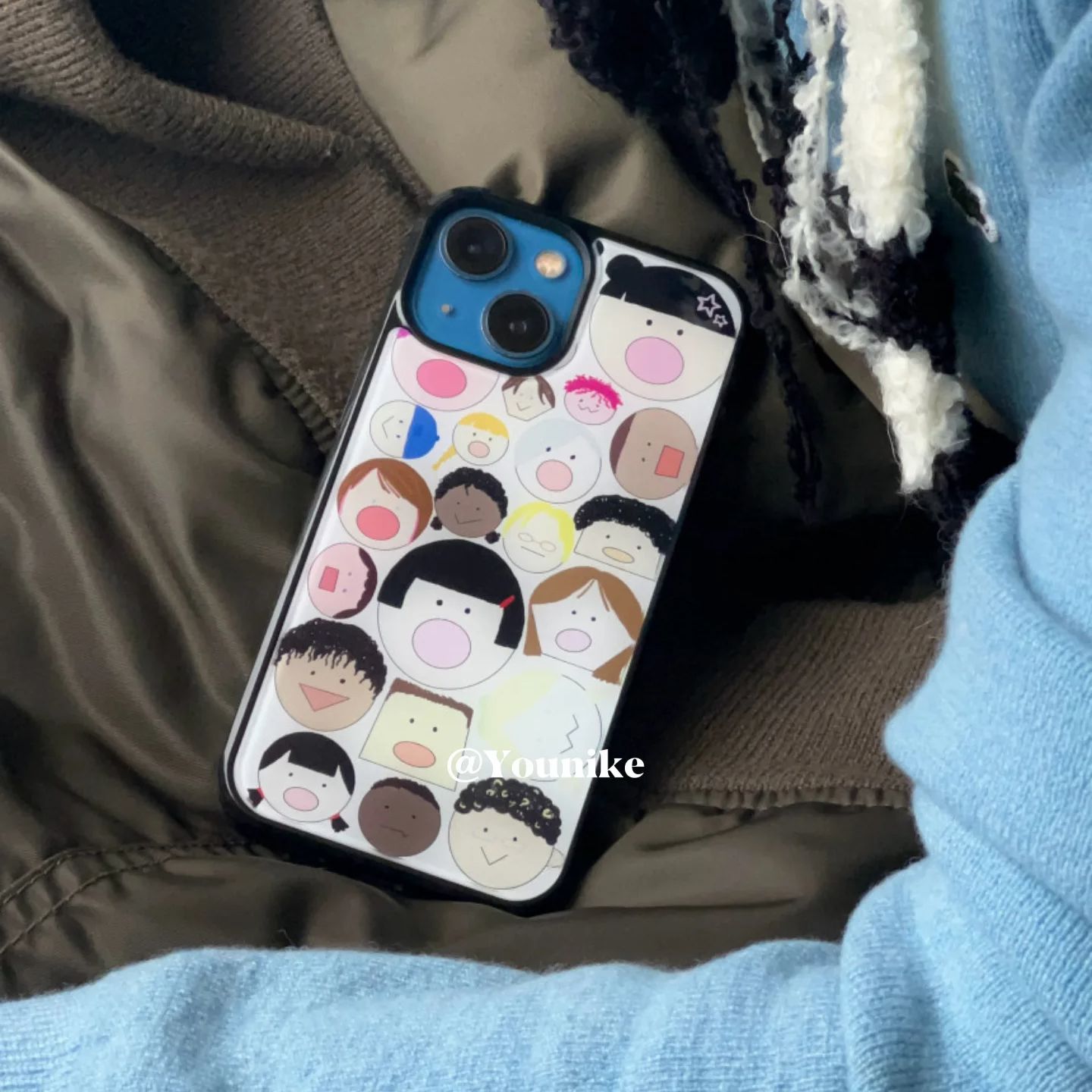 Cartoon Korean Ins Cute Big He - огляд і ціна Phone Cases Customized