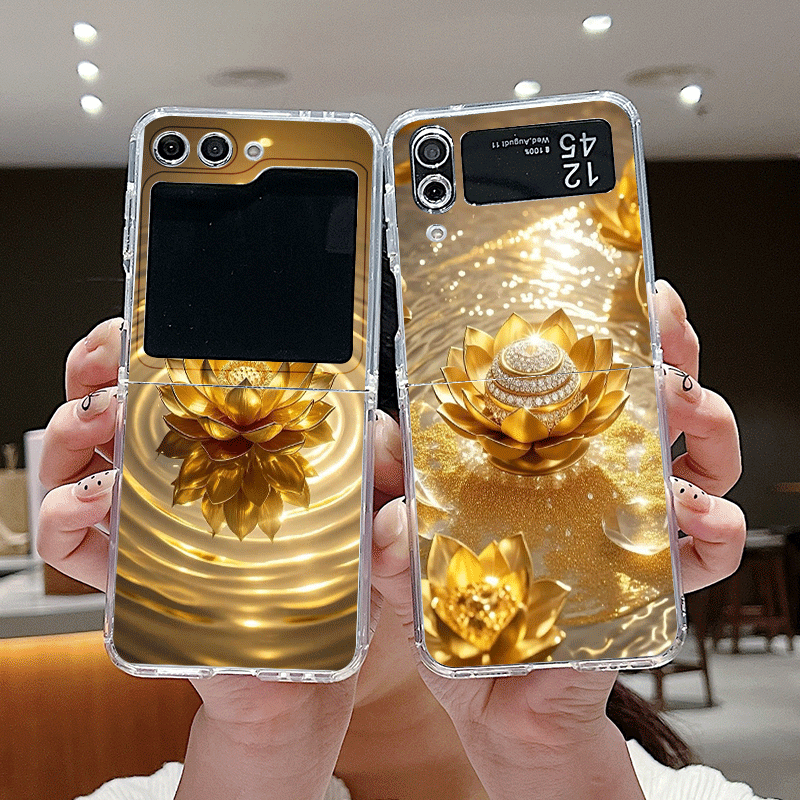 Creative Golden Lotus Flower P - огляд і ціна Phone Cases Z Fold 5