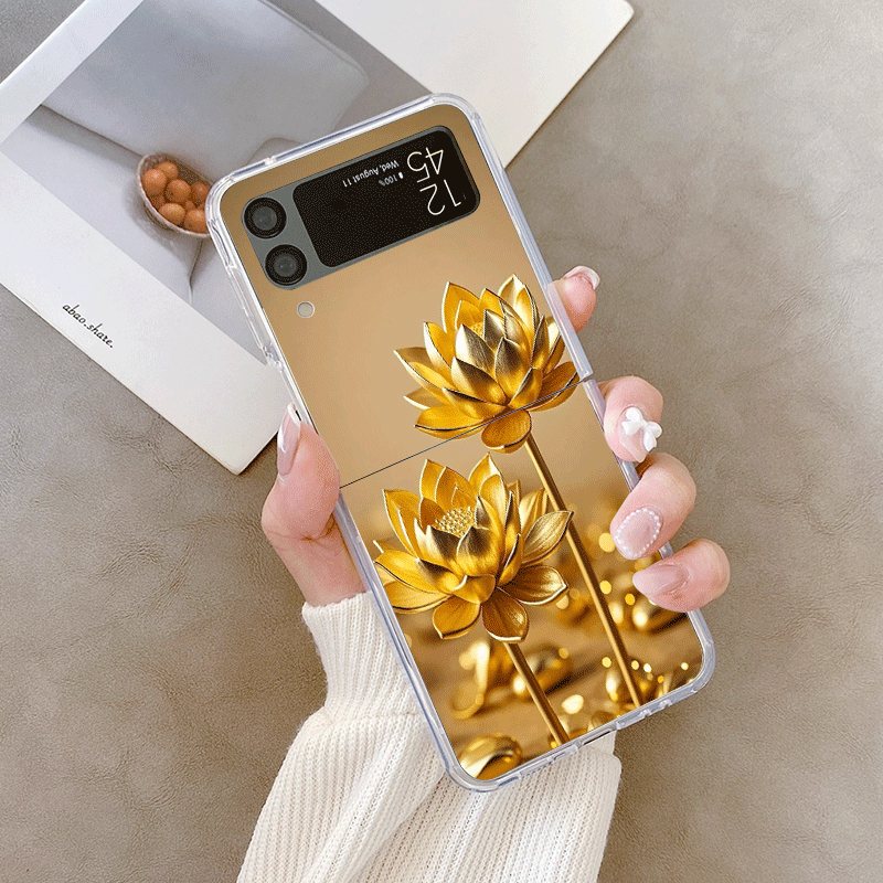 Creative Golden Lotus Flower P - огляд і ціна Phone Cases Z Fold 5