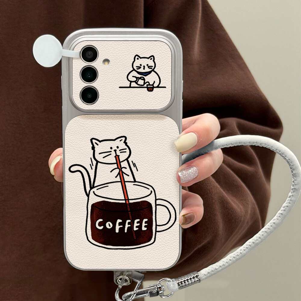 Coffee Cute Cat Phone Case For - огляд і ціна Phone Cases For Samsung