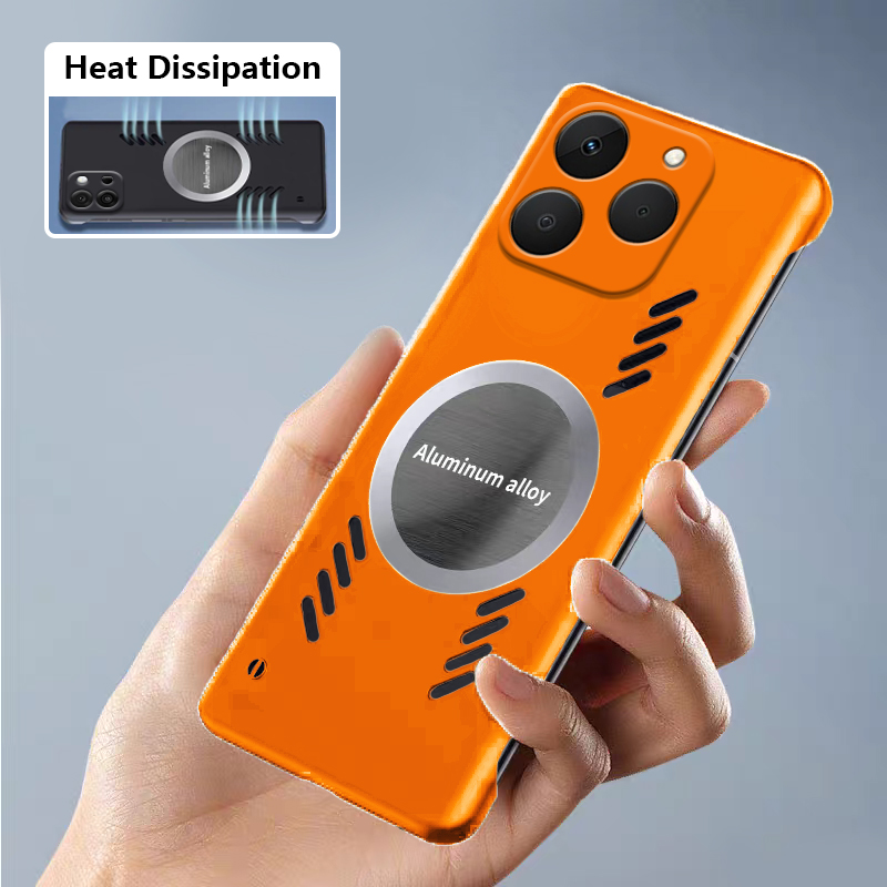 Biruiqu For Realme 15T Bezel-l - огляд і ціна Heat Dissipation Case