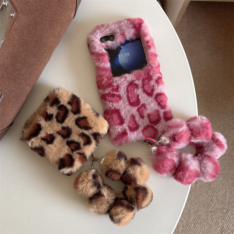 Fashion Leopard Print Fluffy P - огляд і ціна Phone Cases For Samsung
