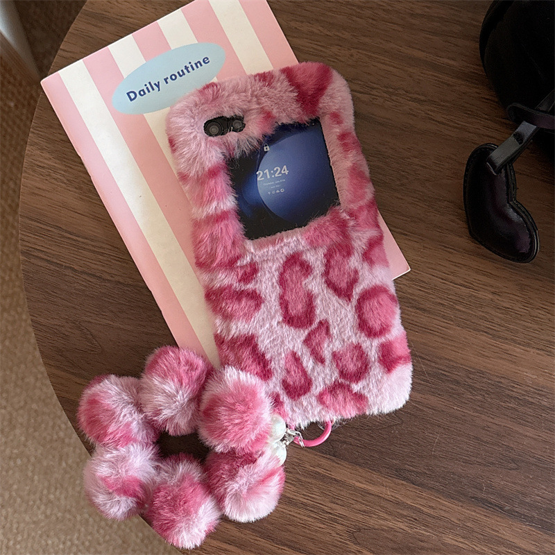 Fashion Leopard Print Fluffy P - огляд і ціна Phone Cases For Samsung