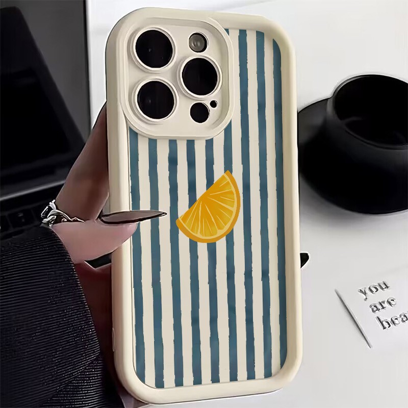 Striped Lemon Slice Pattern Ph - огляд і ціна Phone Cases Australia