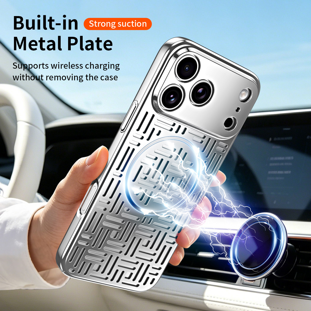 For IPhone 17 Pro Max phone ca - огляд і ціна Heat Dissipation Case