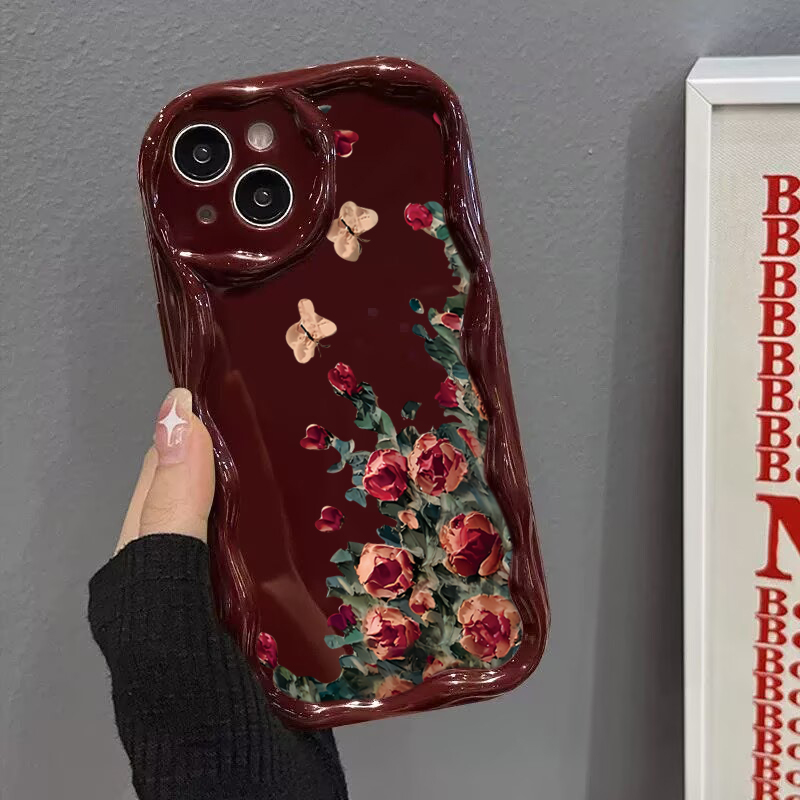 Retro Oil Painting With Floral - огляд і ціна Phone Cases Drawing