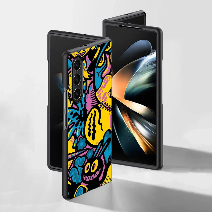 Cartoon Graffiti Design Case f - огляд і ціна Phone Cases Z Fold 5