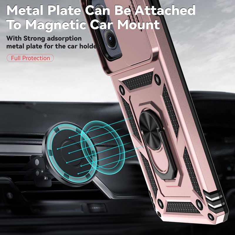 360° Ring Stand Case For Motor - огляд і ціна Phone Cases Motorola Edge 2025